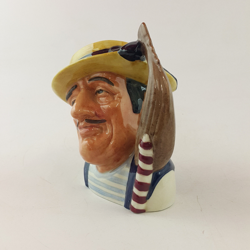 Gondolier D6592 – Royal Doulton Character Jug Small - RD 1910