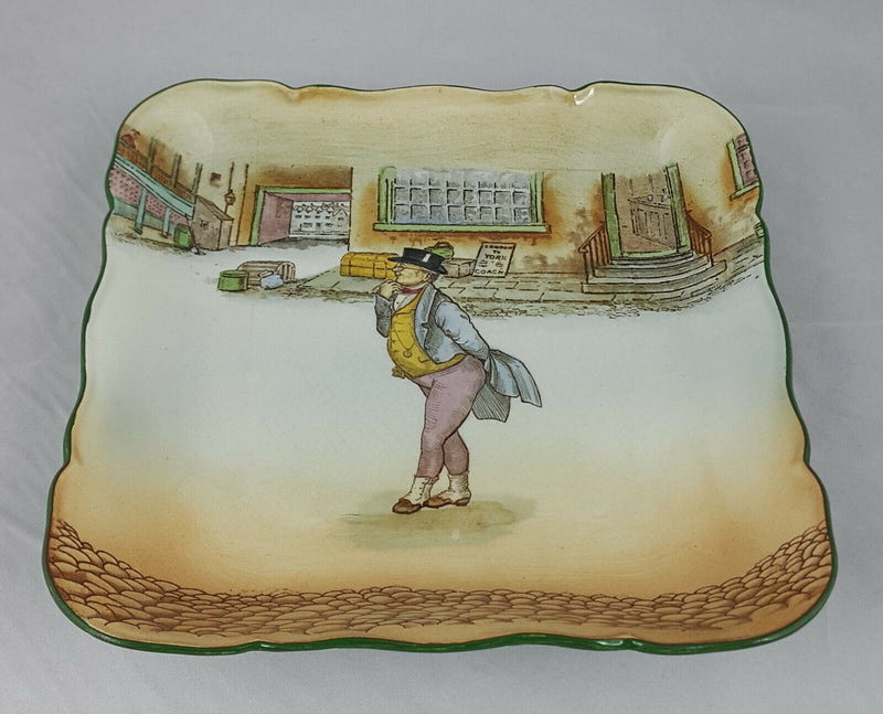 Royal Doulton D2973 Dicken Wares Plate Mr Pickwick