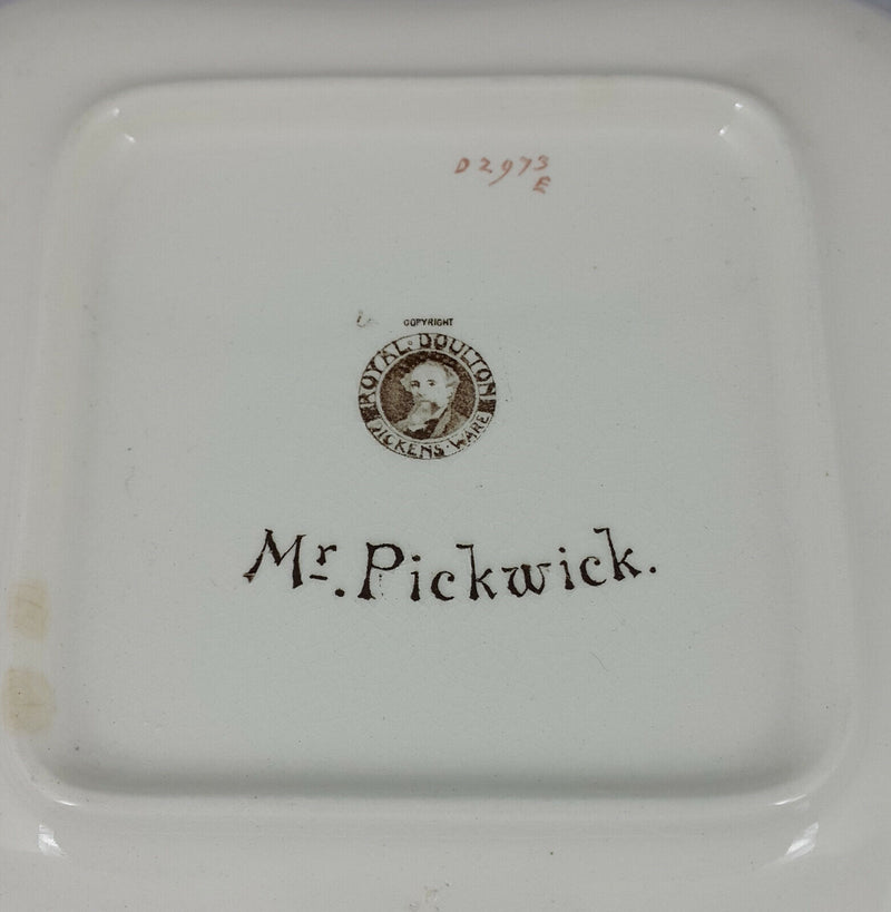 Royal Doulton D2973 Dicken Wares Plate Mr Pickwick