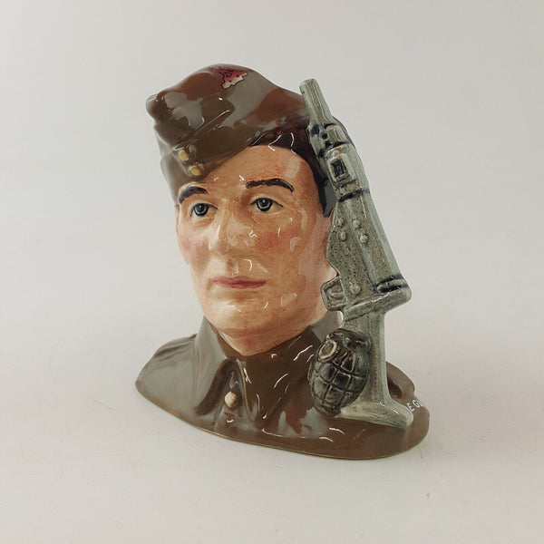 Royal Doulton Character Jug - Home Guard D6886 - RD 1901