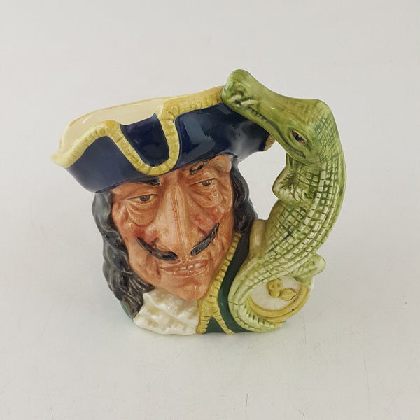 Royal Doulton Character Jug Small - Capt Hook Old D6601 – RD 1904