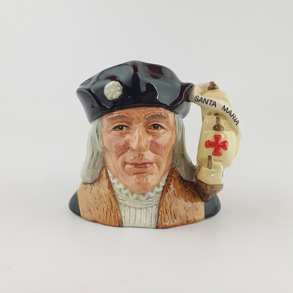 Royal Doulton Character Jug Small - Christopher Columbus D6911 – RD 2120