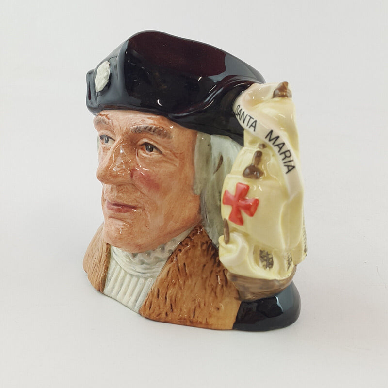 Royal Doulton Character Jug Small - Christopher Columbus D6911 – RD 2120