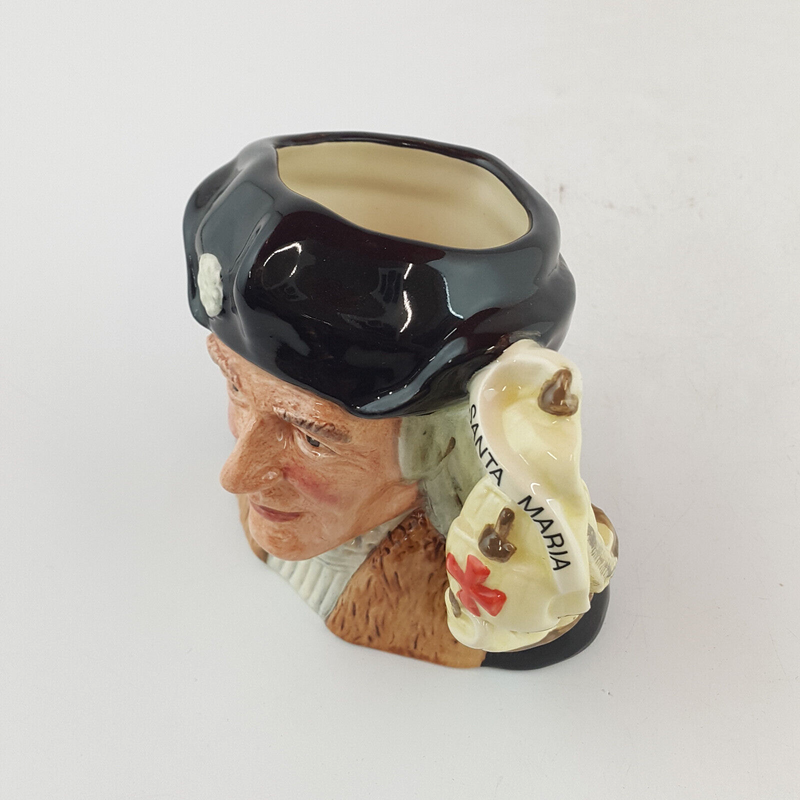 Royal Doulton Character Jug Small - Christopher Columbus D6911 – RD 2120