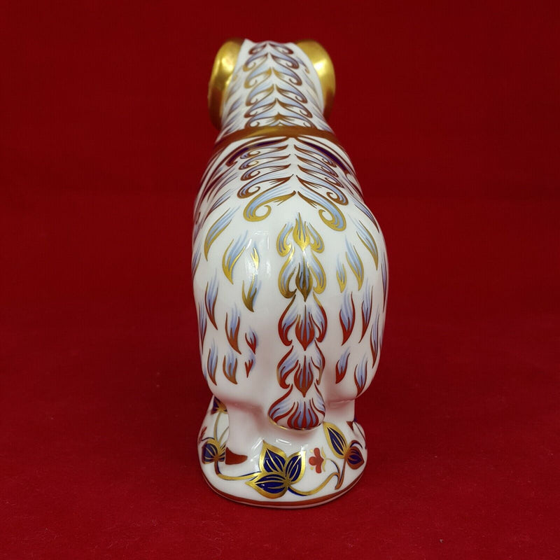 Royal Crown Derby Ram - with Gold Stopper