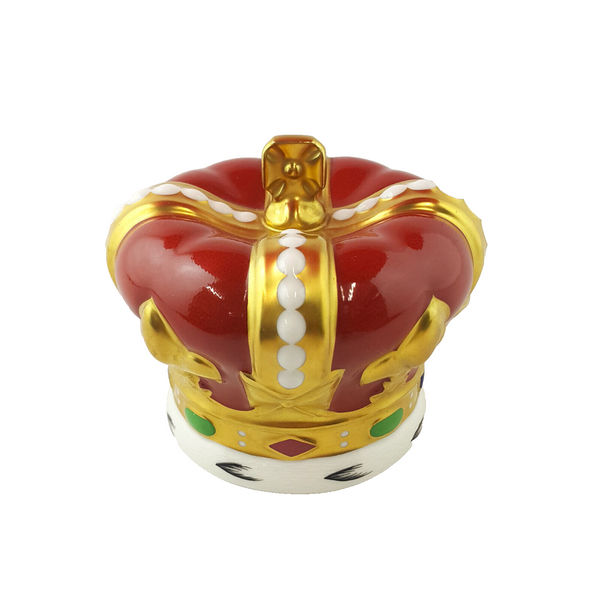 Royal Crown Derby - Queen Elizabeth Golden Jubilee Crown Gold Stopper - RCD 2799