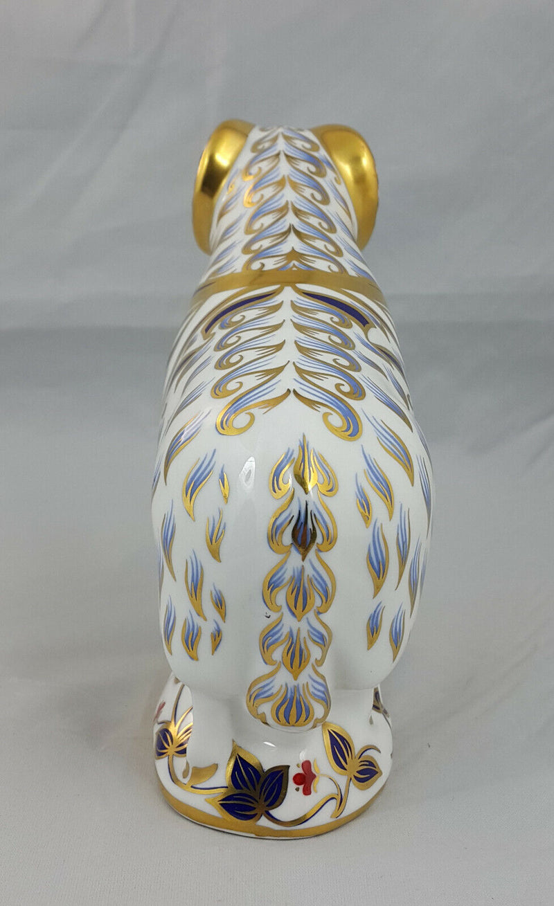 Royal Crown Derby Ram 1989 – Silver Stopper