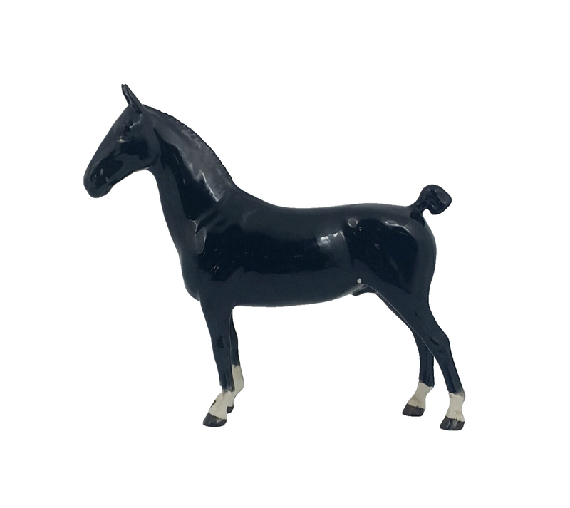 Beswick Black Hackney Horse 1361