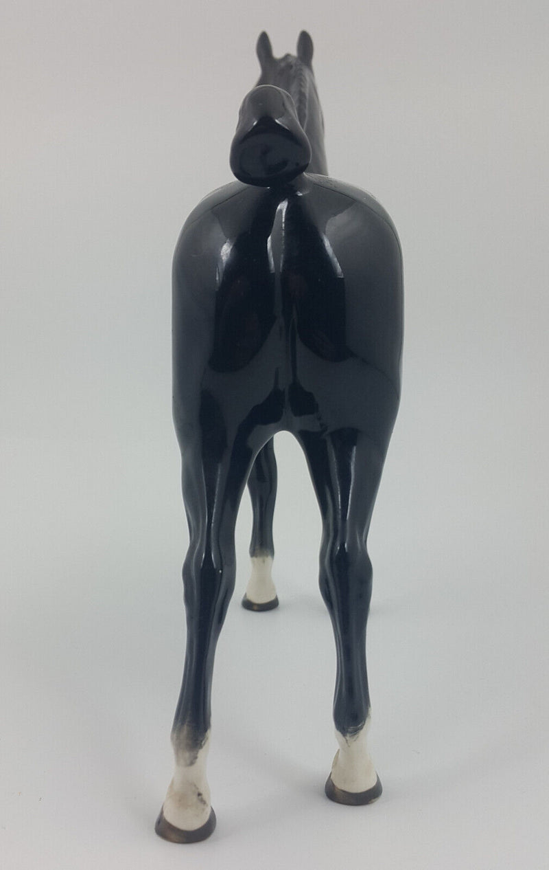 Beswick Black Hackney Horse 1361