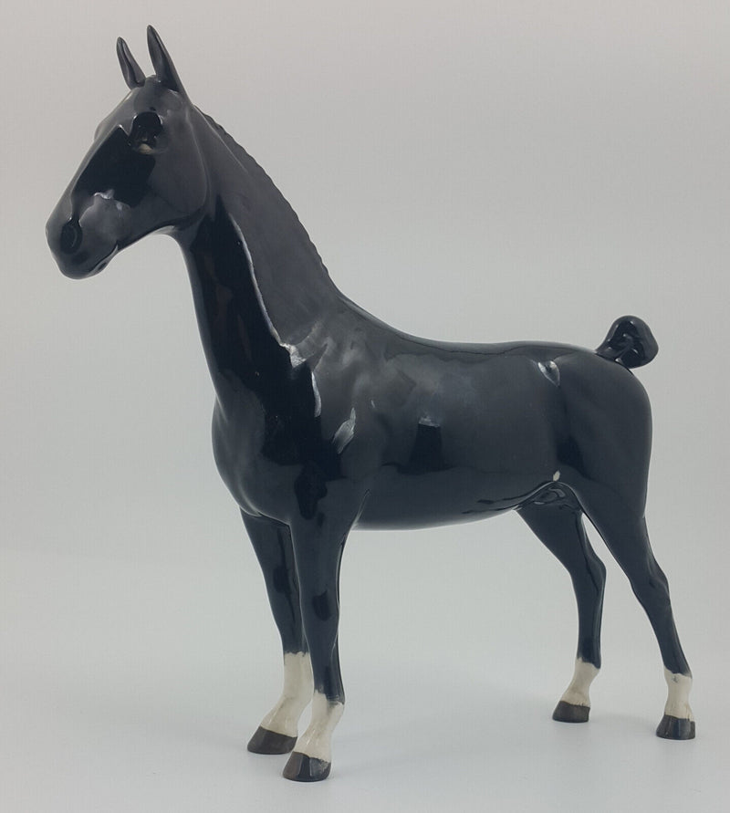 Beswick Black Hackney Horse 1361