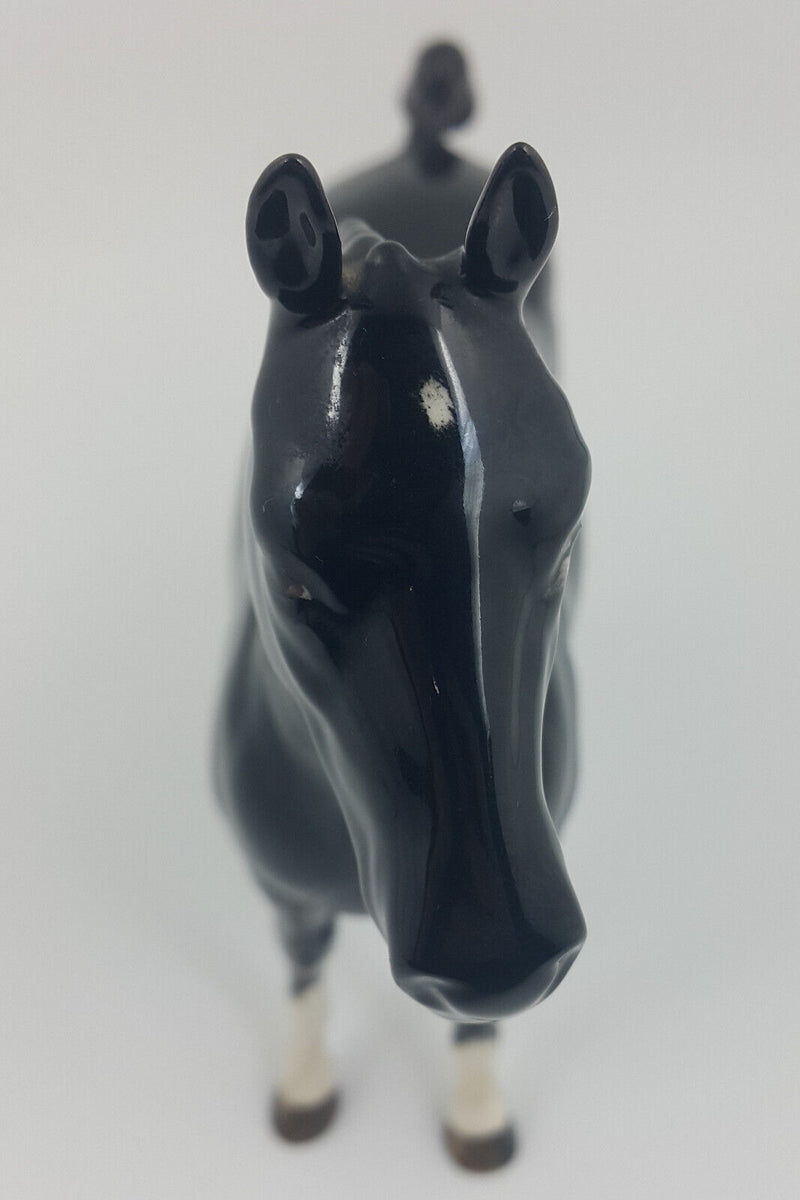 Beswick Black Hackney Horse 1361