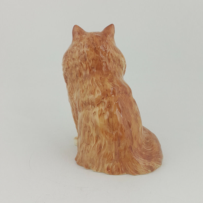 Beswick - Persian Cat Sitting 1880 Ginger Gloss - 582 BSK