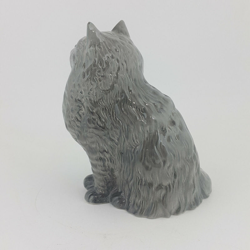 Beswick - Persian Cat Sitting 1880 Swiss Roll Grey Gloss - 580 BSK