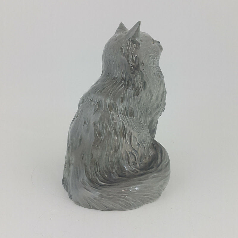 Beswick - Persian Cat Sitting 1880 Swiss Roll Grey Gloss - 580 BSK