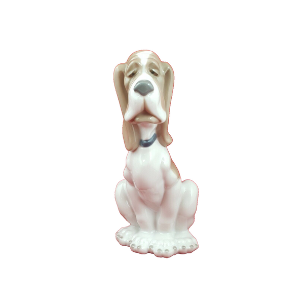 Nao By Lladro - Sad Hound Dog 0375 - L/N 1015