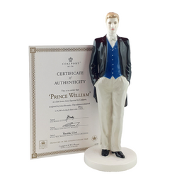 Coalport Figurine - Prince William (with CoA) - CP 3300