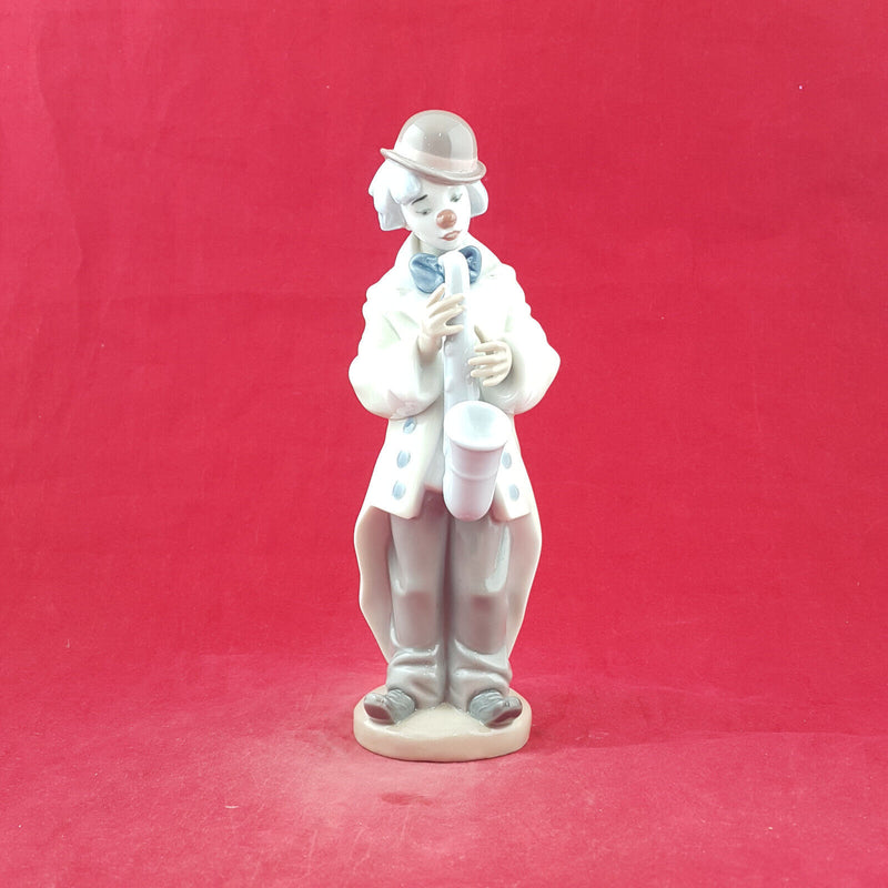 Lladro Figurine - Sad Sax / Clown 5471 - L/N 2969