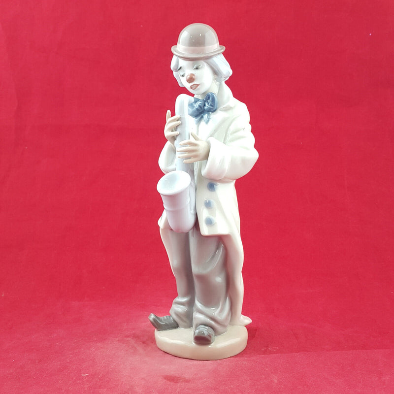 Lladro Figurine - Sad Sax / Clown 5471 - L/N 2969