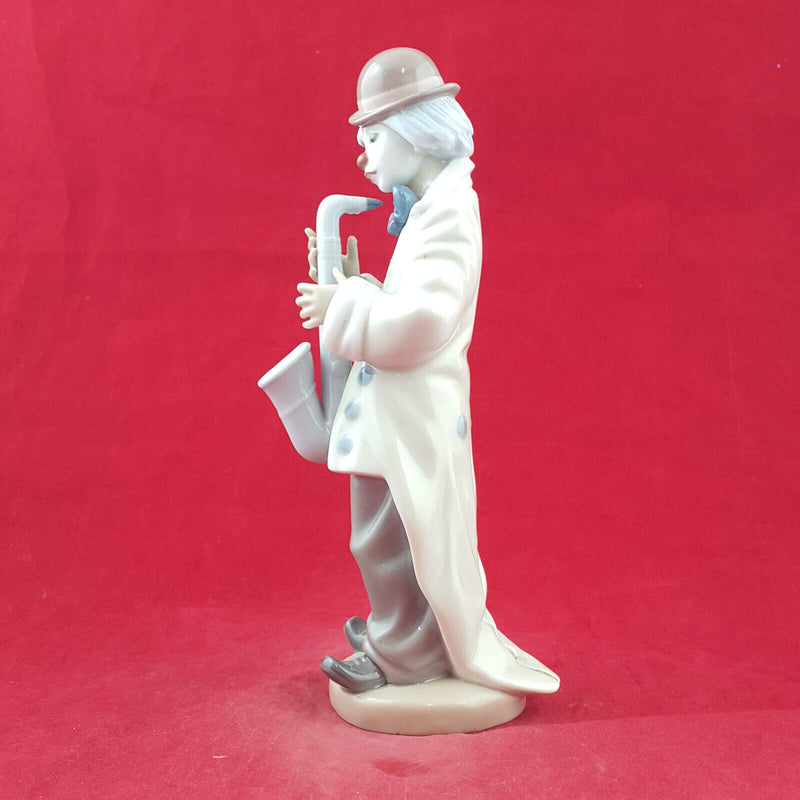 Lladro Figurine - Sad Sax / Clown 5471 - L/N 2969