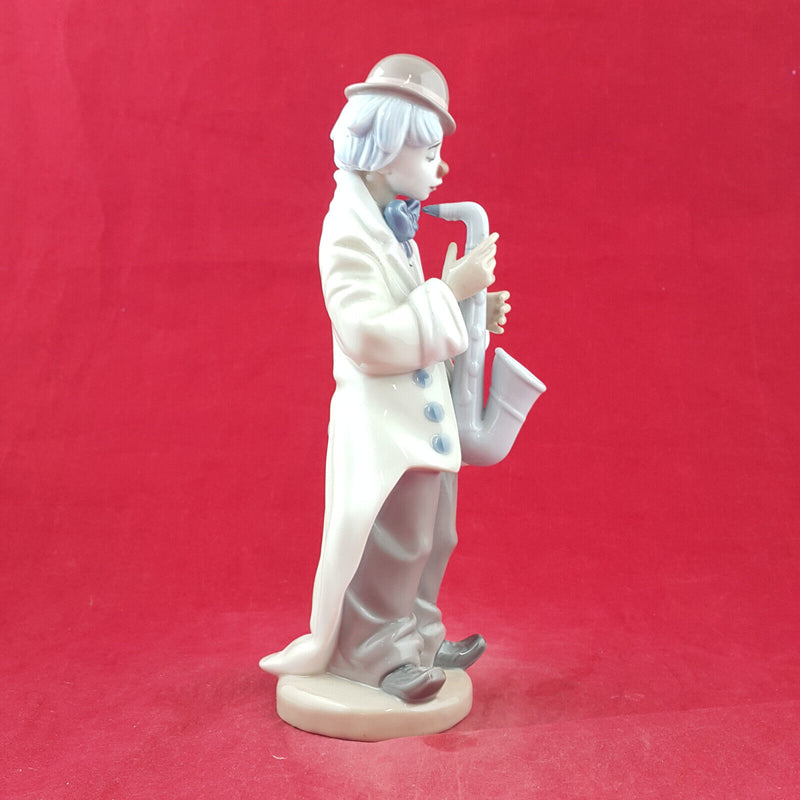 Lladro Figurine - Sad Sax / Clown 5471 - L/N 2969