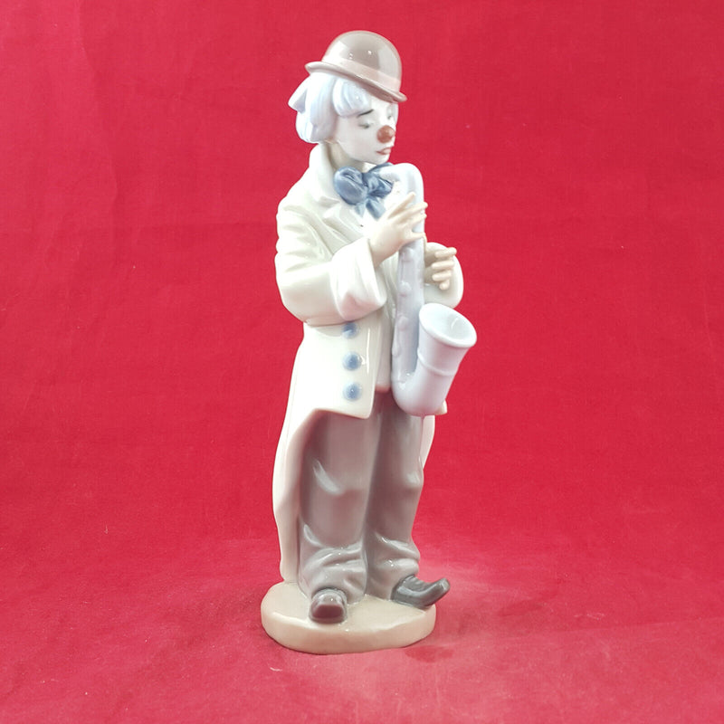 Lladro Figurine - Sad Sax / Clown 5471 - L/N 2969