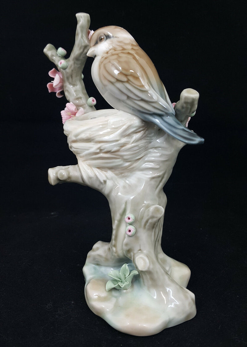 Lladro Figurine Bird In A Nest Model 1299 - Damaged