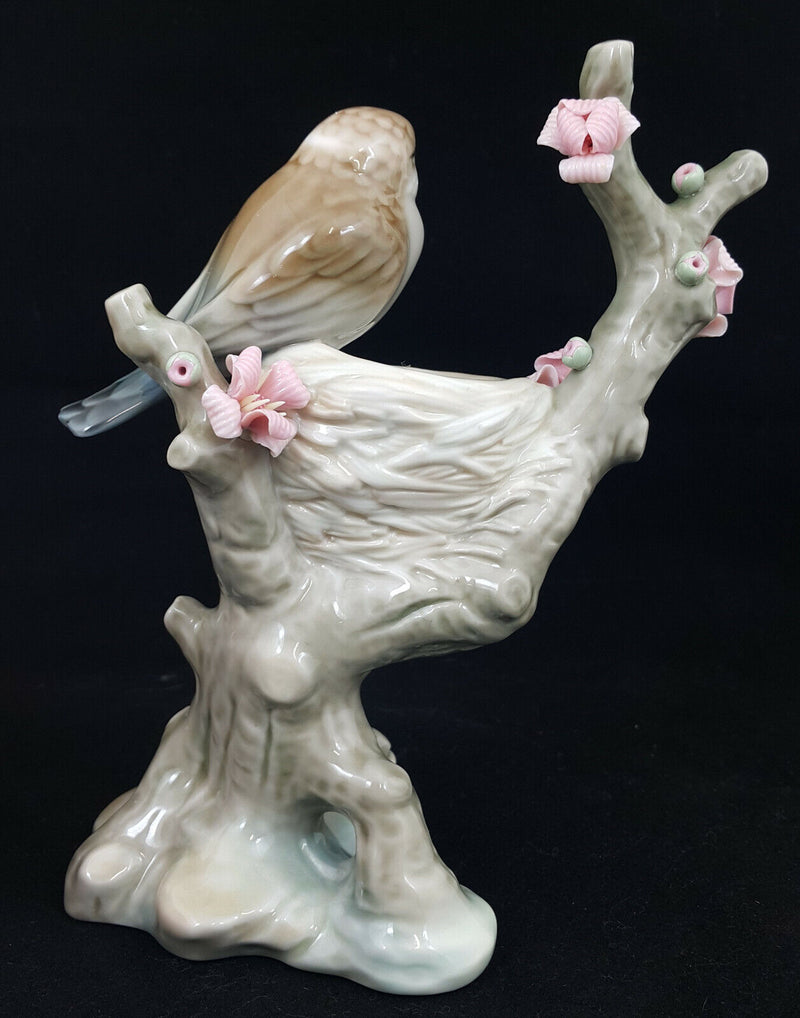 Lladro Figurine Bird In A Nest Model 1299 - Damaged