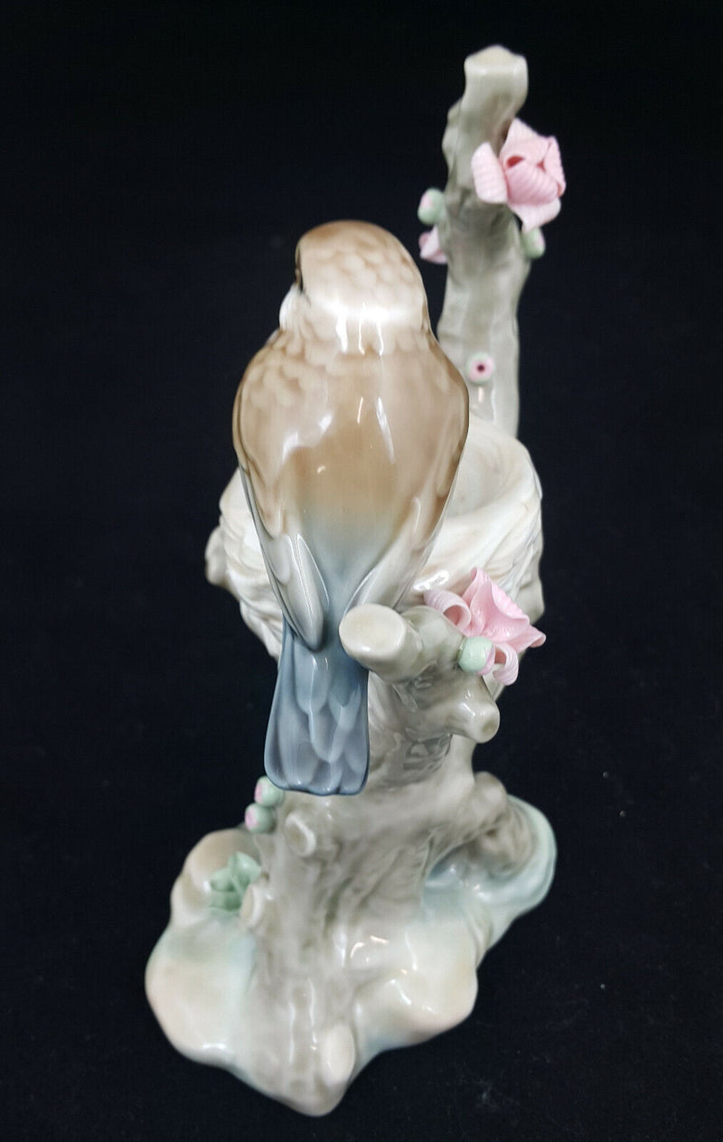 Lladro Figurine Bird In A Nest Model 1299 - Damaged