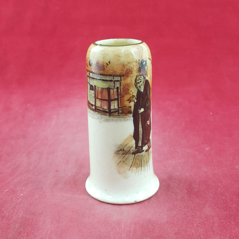 Royal Doulton Dickens Ware Fagin Toothpick Holder 1081 | Miniature Vase RD 3517