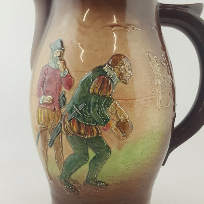 Royal Doulton - Queensware Sir Francis Drake Bowling Jug D5705 - RD 1807