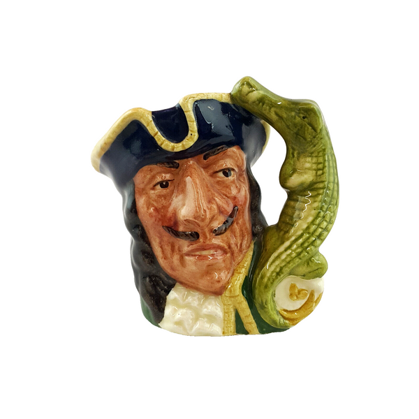 Royal Doulton Character Jug Mini - Capt Hook Old D6605 – RD 1914