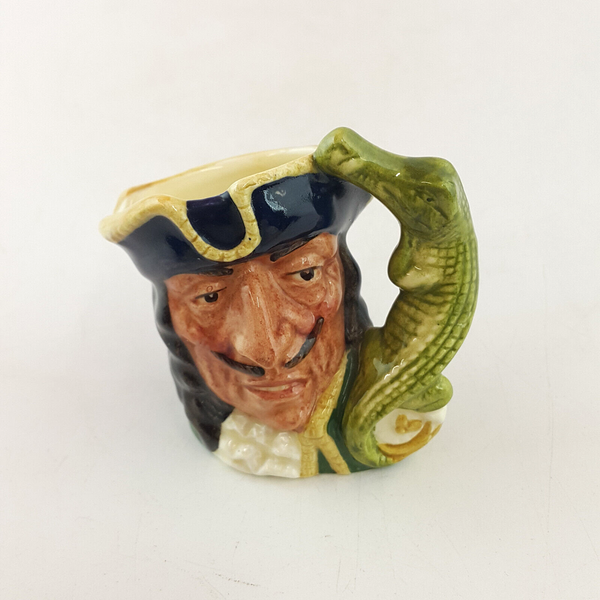 Royal Doulton Character Jug Mini - Capt Hook Old D6605 – RD 1914