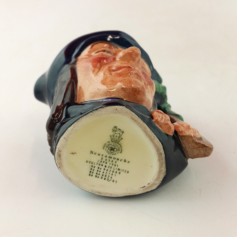 Royal Doulton Character Jug Mini - Scaramouche D6564 – RD 1915