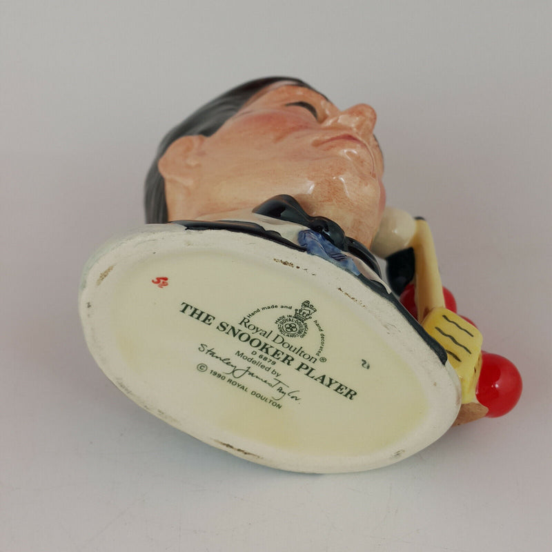 Royal Doulton Character Jug Small – Snooker Player D6879 – 476 RD