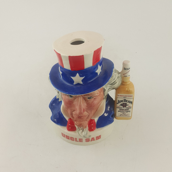 Royal Doulton Whiskey Container - Uncle Sam | Jim Beam (empty) - RD 3693