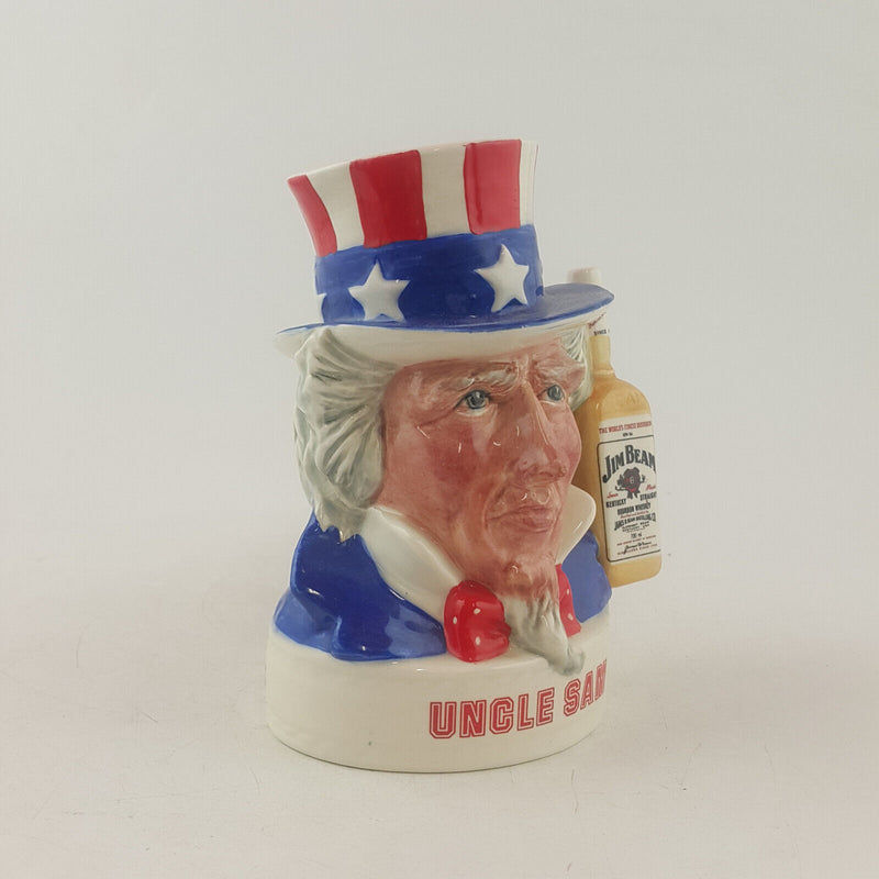 Royal Doulton Whiskey Container - Uncle Sam | Jim Beam (empty) - RD 3693