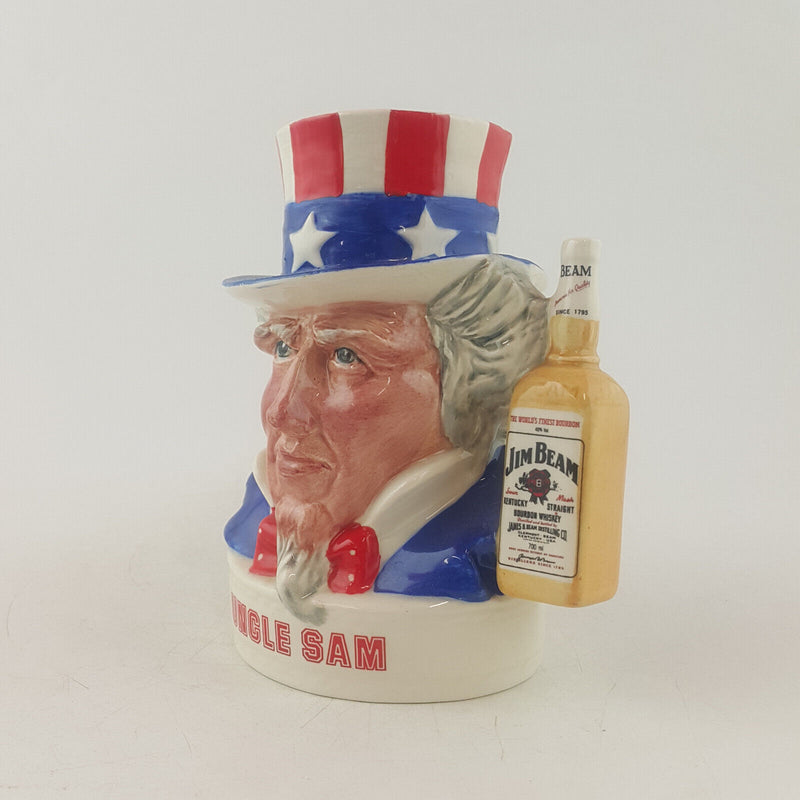 Royal Doulton Whiskey Container - Uncle Sam | Jim Beam (empty) - RD 3693