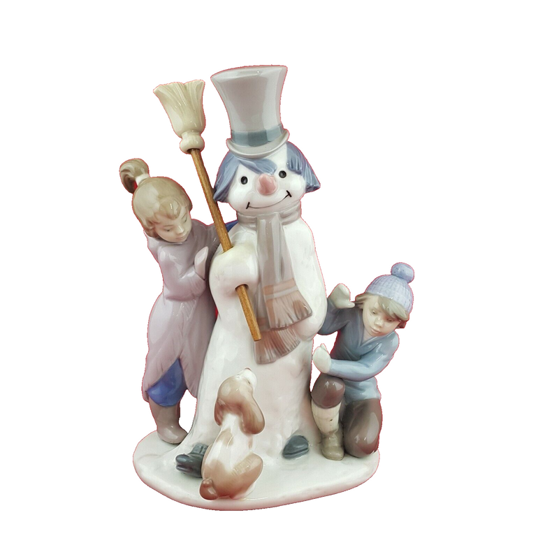 Lladro Nao Figurine 5713  The Snowman Porcelain collectible 6111 L/N