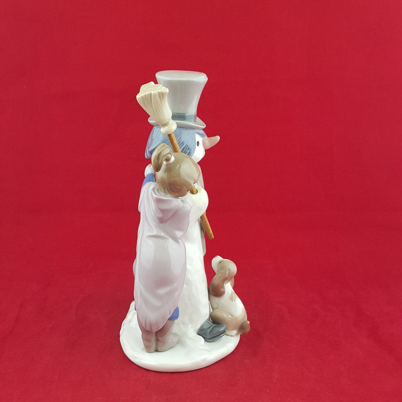 Lladro Nao Figurine 5713  The Snowman Porcelain collectible 6111 L/N