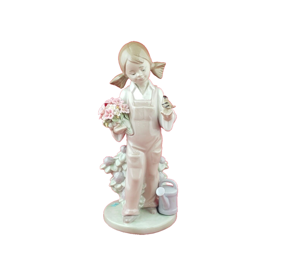 Lladro Figurine 5217 - Spring Girl - 7235 L/N