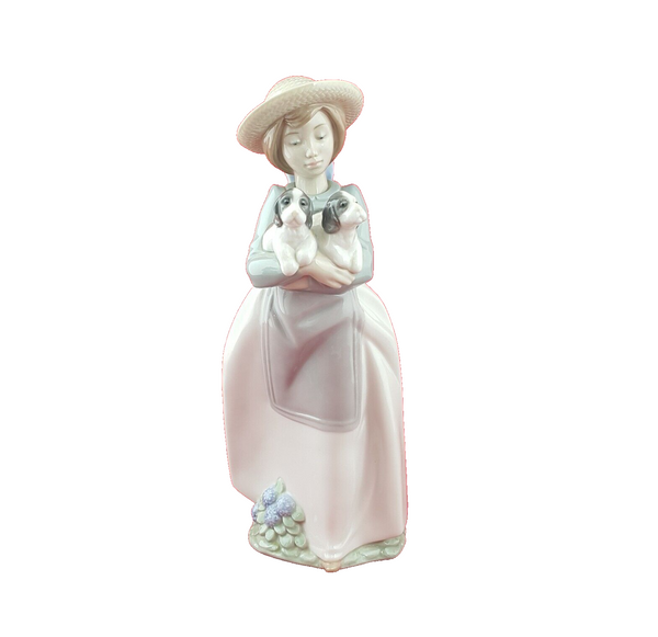 Nao by Lladro Porcelain Figurine 1156 What An Armful - 8855 L/N