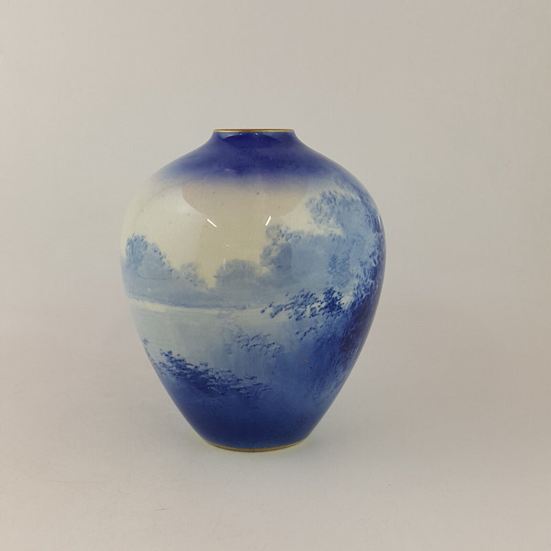 Royal Doulton Blue Children Series Vase - 6691 RD