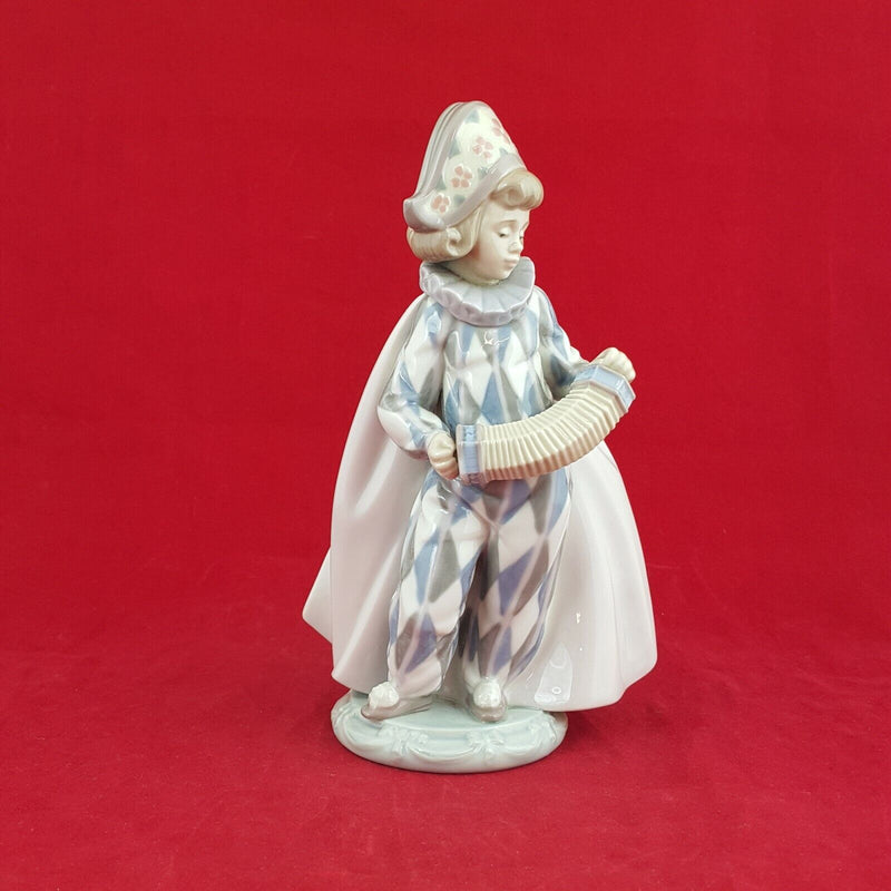 Lladro - Concertina 5695 (restored neck)  6018 Porcelain  collectible L/N