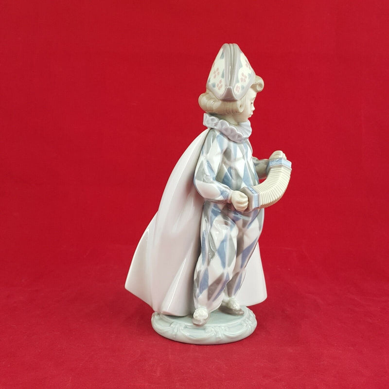 Lladro - Concertina 5695 (restored neck)  6018 Porcelain  collectible L/N