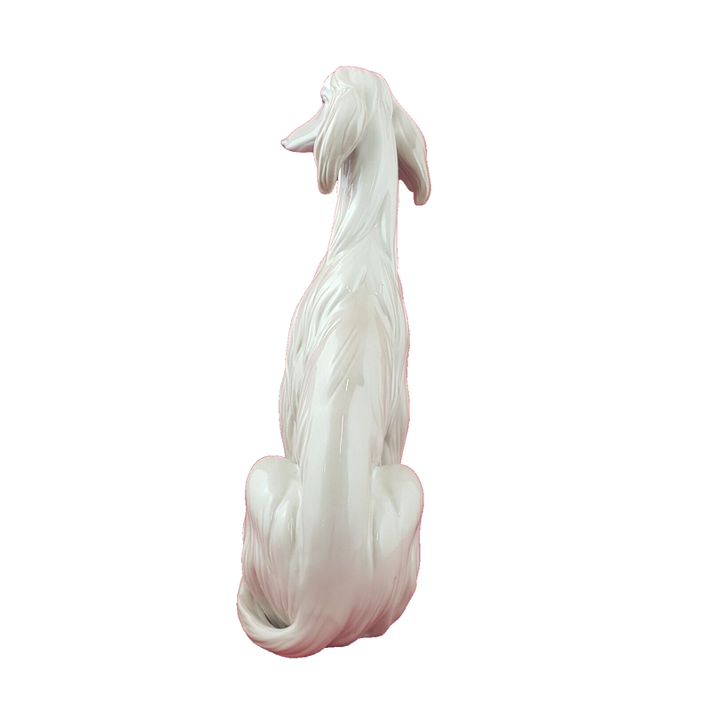 Lladro Nao Figurine 1069 Grey Afghan Hound - 9006 L/N