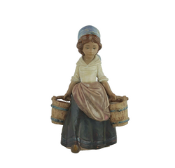 Lladro - Girl With Two Pails 3512 - 6016 L/N