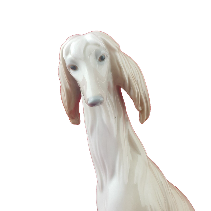 Lladro Nao Figurine 1069 Grey Afghan Hound - 9006 L/N