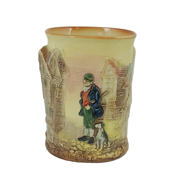 Royal Doulton Dickens Ware Vase D5864 - Bill Sykes - 5877 RD