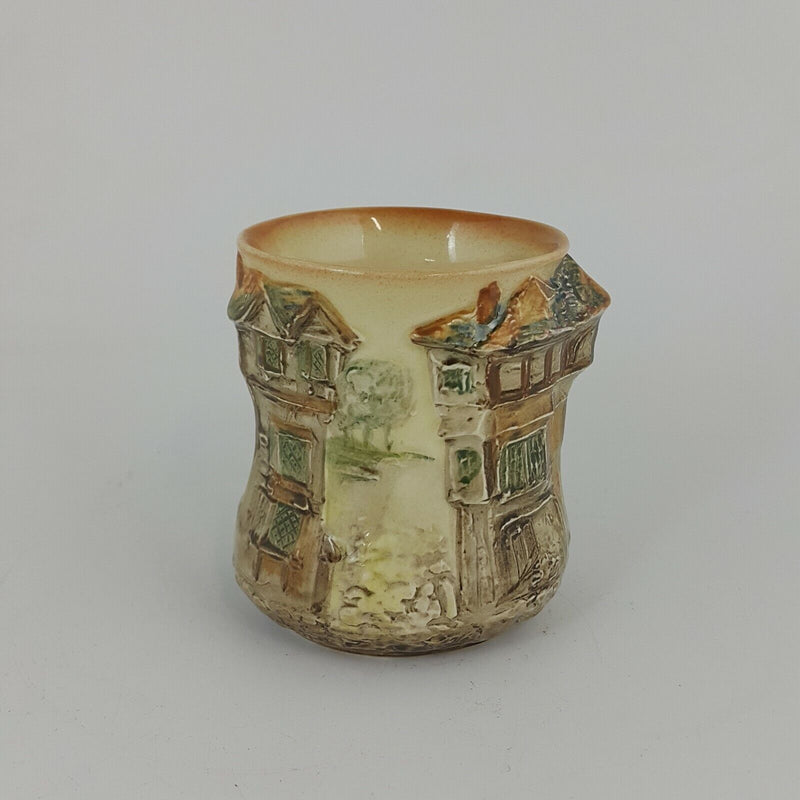 Royal Doulton Dickens Ware Series Small Relief Vase - Sam Weller -  RD 5852