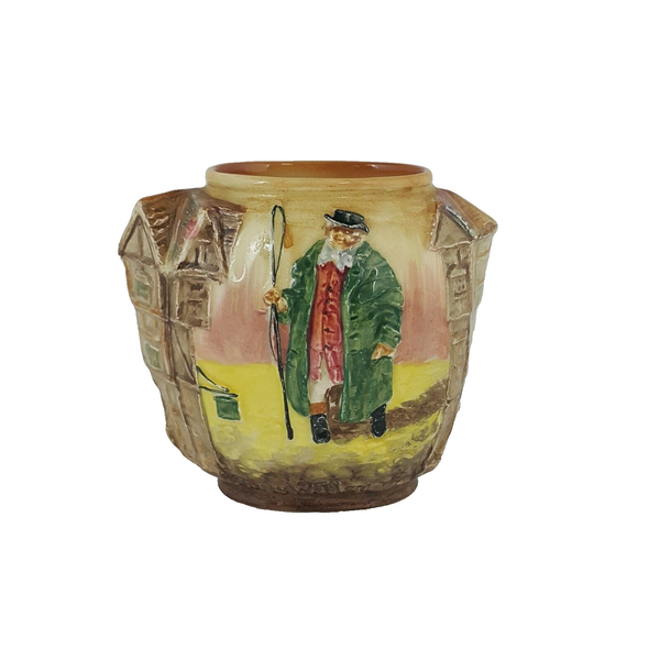 Royal Doulton Seriesware Dickens Small Relief Vase D5864 - Tony Weller 5884 RD